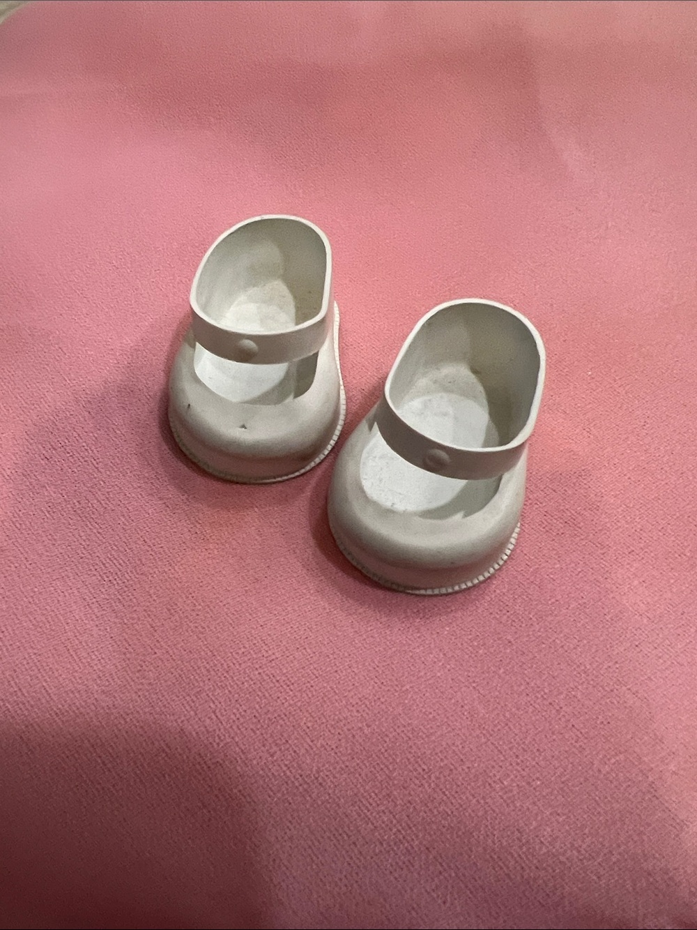 White Doll Slip-On Clogs for Kids - Size 10